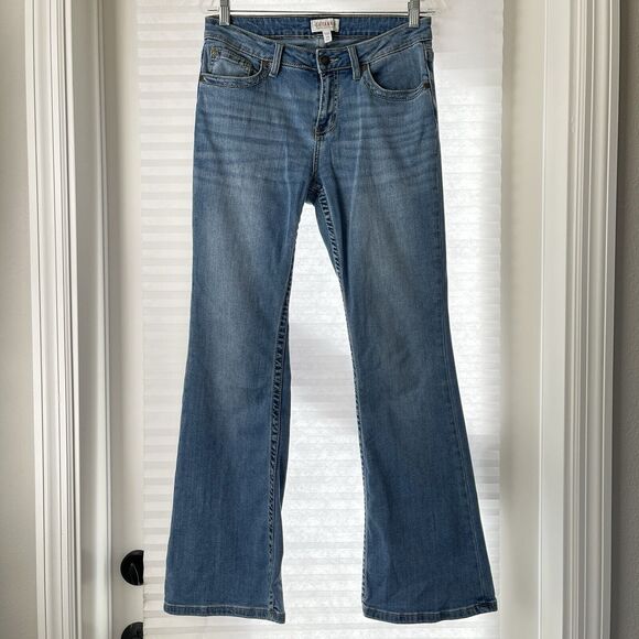 Shyanne Country Denim Jeans Flap Embroidered Back Pockets flare leg size 29short - Picture 1 of 6